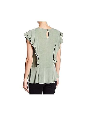 Harlowe & Graham Short Sleeve Blouse (view 2)