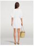FRAME White Casual Dress Size M - photo 6