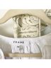FRAME White Casual Dress Size M - photo 3