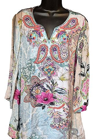 Soft Surroundings Long Sleeve Blouse (view 1)