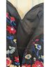 Guess 100% Polyester 8% Spandex 92% Nylon Floral Black Multi Color Cocktail Dress Size 14 - photo 9