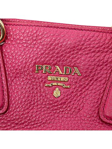 Prada Vitello Daino Side Zip Open Convertible Tote (view 2)