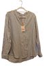Knox Rose Stripes White Black Long Sleeve Button-Down Shirt Size XL - photo 1
