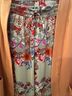 Attitudes by Renee Floral Multi Color Orange Green Red Brown Pink Jumpsuit Size XXS - photo 5