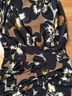 Veronica M. Floral Multi Color Blue Brown Jumpsuit Size XS - photo 4