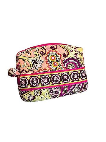 Vera Bradley Quilted Floral Makeup Bag Makeup Bag (view 1)