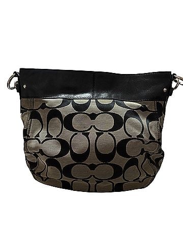 Coach Zoe Leather Shoulder Bag (view 2)