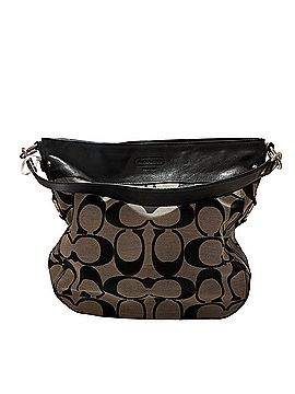 Coach Zoe Leather Shoulder Bag (view 1)