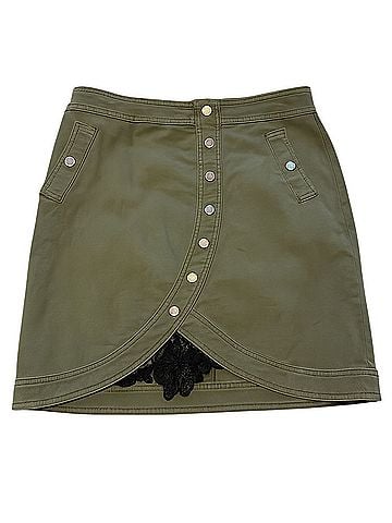 White House Black Market Denim Skirt (view 1)