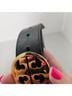 Tory Burch 100% Leather Black Belt Size L - photo 5