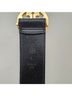 Tory Burch 100% Leather Black Belt Size L - photo 3