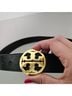 Tory Burch 100% Leather Black Belt Size L - photo 4