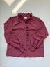 Sézane 100% Silk Pink Multi Color Blouse Size 6 - photo 7