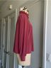 Sézane 100% Silk Pink Multi Color Blouse Size 6 - photo 13
