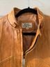 Free People 100% Leather Brown Leather Jacket Size 32 - photo 3
