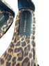 Good American Animal Print Brown Gold Flats Size 8 - photo 3