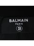 Balmain 100% Other Black  Balmain Button-Embellished Open Front Blazer in Black Viscose Size 4 - photo 4