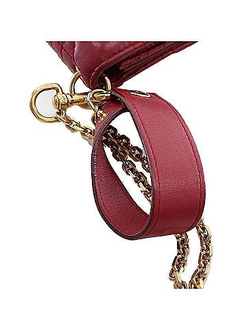 Dior Lambskin Cannage DiorAddict Wristlet Clutch (view 2)