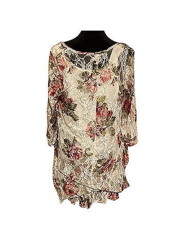 The Pyramid Collection 3/4 Sleeve Blouse (view 2)