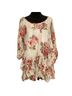The Pyramid Collection Floral Pink Green 3/4 Sleeve Blouse Size L - photo 1
