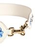 Dolce & Gabbana Basic 100% Leather Solid White White Blue Floral Leather Stud Accessory Shoulder Women's Strap One size - photo 4
