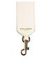 Dolce & Gabbana Basic 100% Leather Solid White White Blue Floral Leather Stud Accessory Shoulder Women's Strap One size - photo 5
