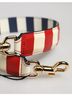 Dolce & Gabbana Basic 100% Leather Solid Multi Color Multicolor Leather Striped Bag Accessory Shoulder Women's Strap One size - photo 3