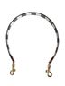 Dolce & Gabbana Basic 100% Leather Solid Multi Color Multicolor Leather Striped Bag Accessory Shoulder Women's Strap One size - photo 4