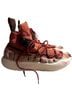 Nike 100% Polyester 100% Fabric 100% Rubber Aztec Or Tribal Print Red Gray Sneakers Size 6 - photo 6