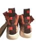 Nike 100% Polyester 100% Fabric 100% Rubber Aztec Or Tribal Print Red Gray Sneakers Size 6 - photo 2