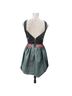 Three Floor Black Green Cocktail Dress Size 8 - photo 2