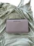 Michael Kors 100% Leather Gray Makeup Bag One size - photo 1