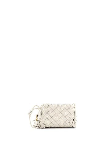 Bottega Veneta Concert Crossbody Pouch Intrecciato Nappa Mini (view 1)