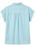 Orvis Solid Blue Short Sleeve Button-Down Shirt Size M - photo 2