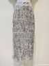 Richard Harris 100% Polyester Print Silver Gold White Skort Size S - photo 9