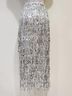 Richard Harris 100% Polyester Print Silver Gold White Skort Size S - photo 10