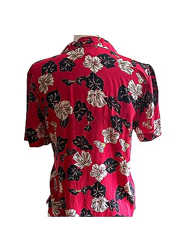 Sag Harbor Sag Harbor Petites Short Sleeve Blouse (view 2)