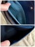 Mundi 100% Leather Solid Blue Leather Wallet One size - photo 6