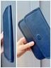 Mundi 100% Leather Solid Blue Leather Wallet One size - photo 7