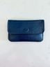 Mundi 100% Leather Solid Blue Leather Wallet One size - photo 11