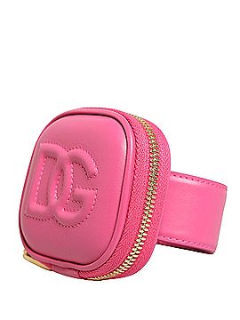 Dolce & Gabbana Basic Pink Calf Leather DG Logo MULTIFUNCTIONAL KIT Borse Women's Bag (view 2)