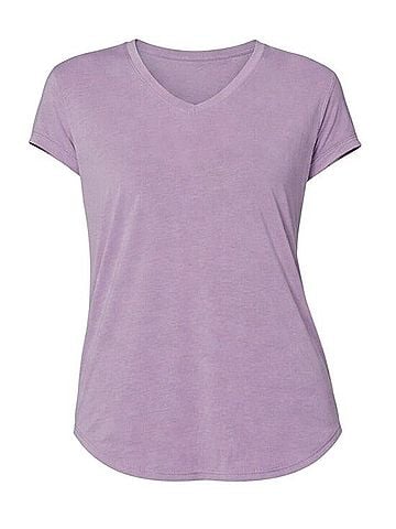 Mondetta Ultra Soft V Neck Tee Short Sleeve T-Shirt (view 1)