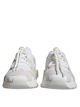 Dolce & Gabbana Basic White Mesh Sorrento Trekking Sneakers Women's Shoes (view 2)