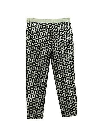 Haider Ackermann Haider Ackermann Printed Slim Cut Leggings in Black and White Cotton  (view 2)