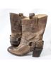 FRYE 100% Leather Tan Boots Size 6 1/2 - photo 8
