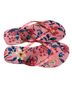 Vera Bradley Floral Pink Flip Flops Size 7 - photo 2