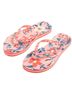 Vera Bradley Floral Pink Flip Flops Size 7 - photo 1