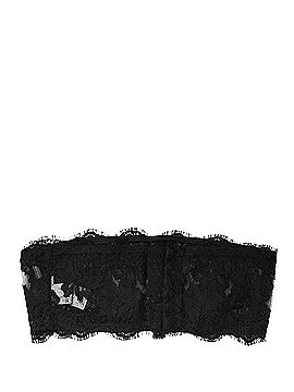 Dolce & Gabbana Basic Black Lace Bandeau Bra Tube Top Women's Underwear (view 2)