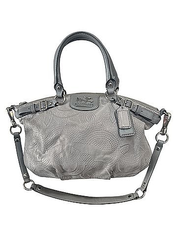 Coach Madison Leather Satchel (view 1)