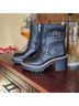 Blondo 100% Leather Black Boots Size 6 1/2 - photo 15